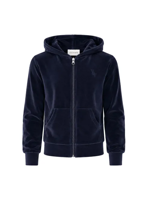 Hovedbilde VILJE & VE HERMINE VELOUR JAKKE - DEEP NAVY