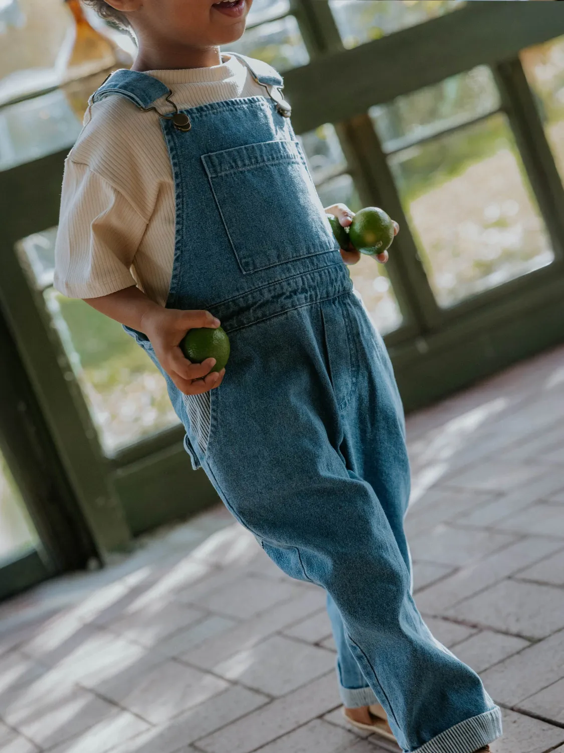 FLIINK DON CONTRAST SELEBUKSE - MEDIUM DENIM BLUE