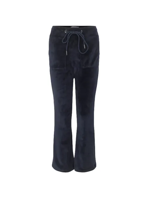 Hovedbilde VILJE & VE HERMINE VELOUR BUKSE - DEEP NAVY