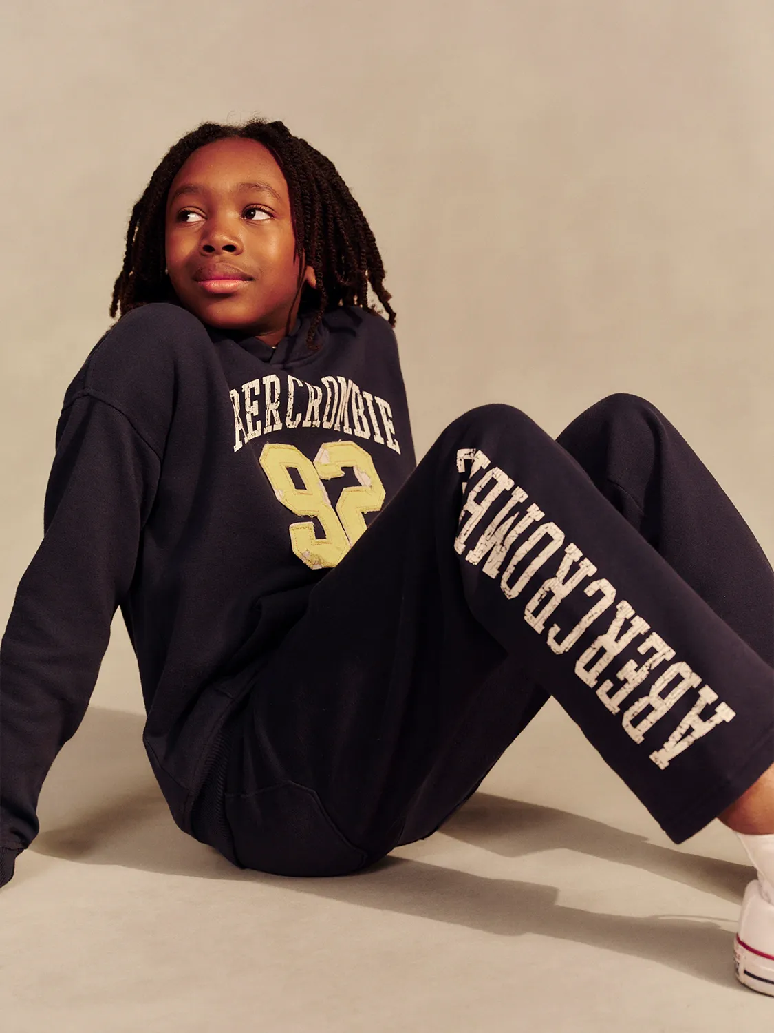 ABERCROMBIE BENCHWARMER FLEECE JOGGEBUKSE