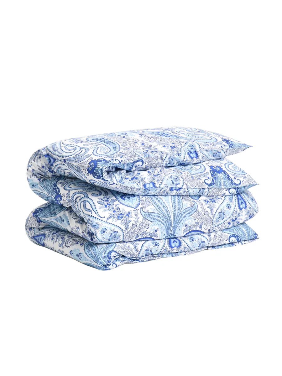 GANT KEY WEST PAISLEY SENGETØY - HYDRANGEA BLUE