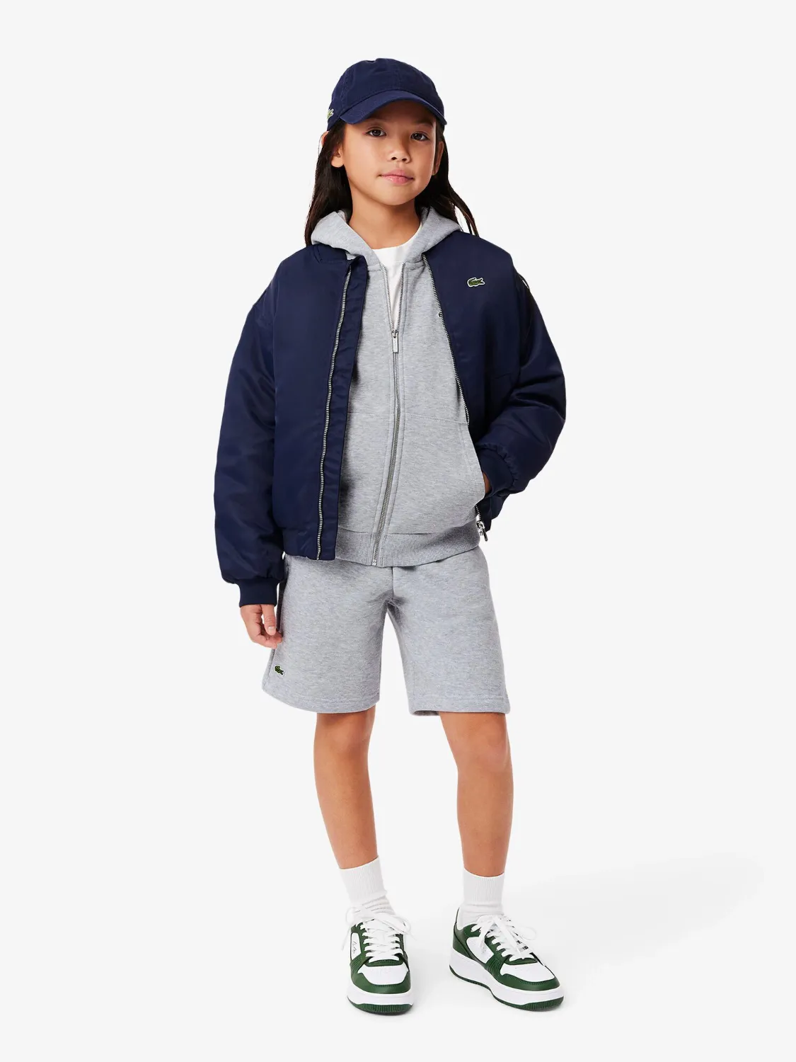 LACOSTE CORE HETTEJAKKE - GREY