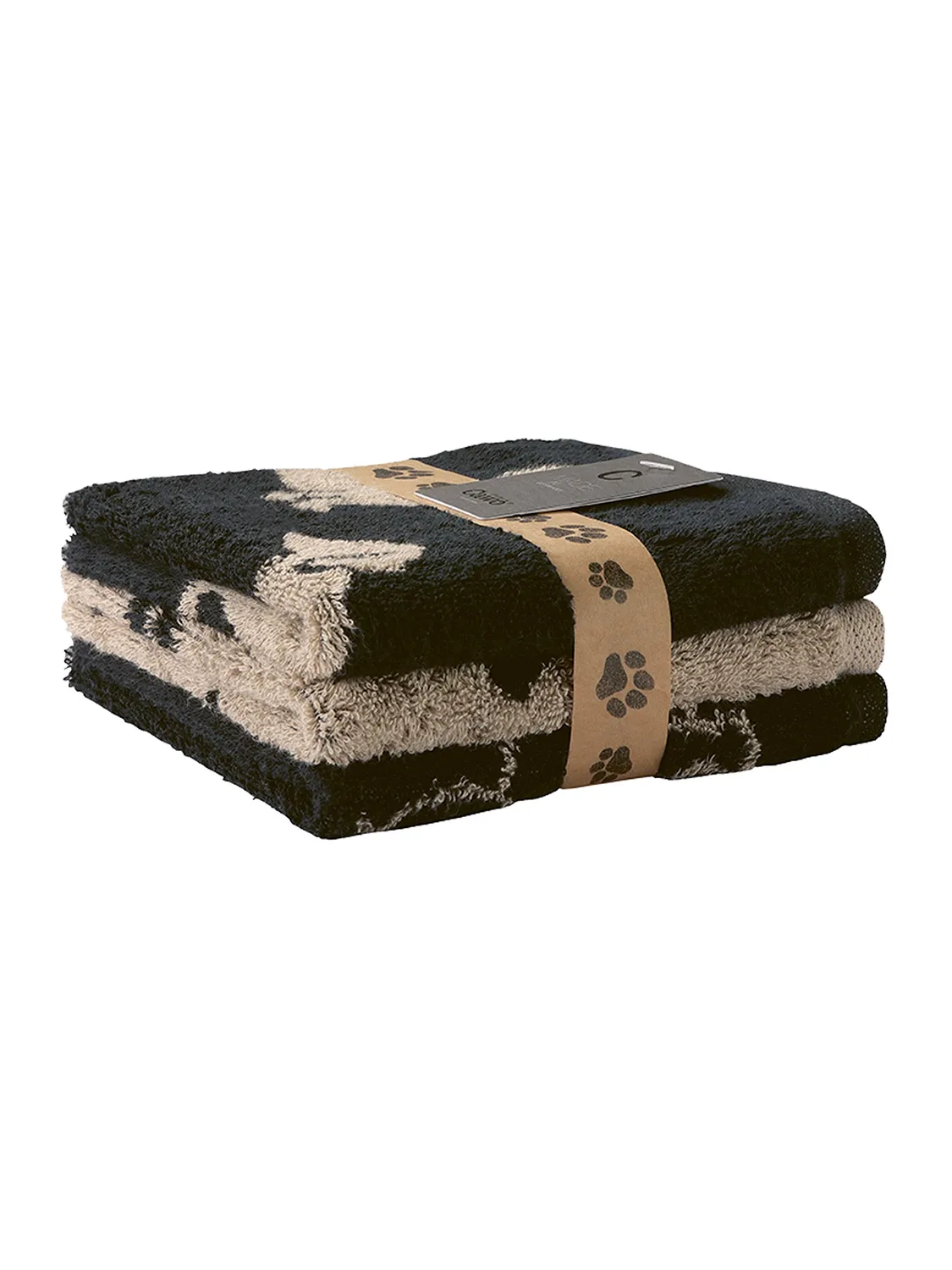 CAWÖ WE LOVE DOGS 3PK KLUTER - SVART