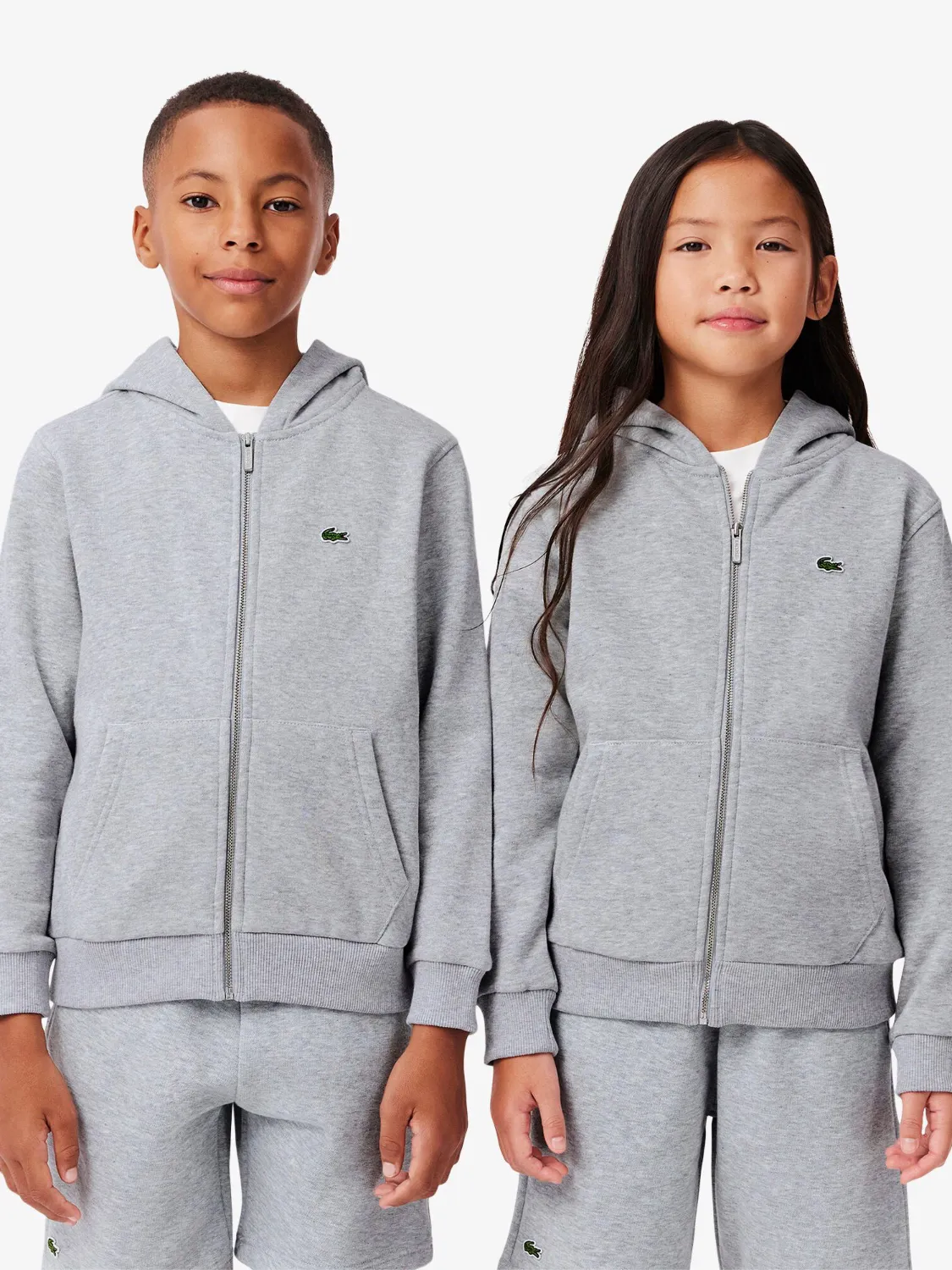 LACOSTE CORE HETTEJAKKE - GREY